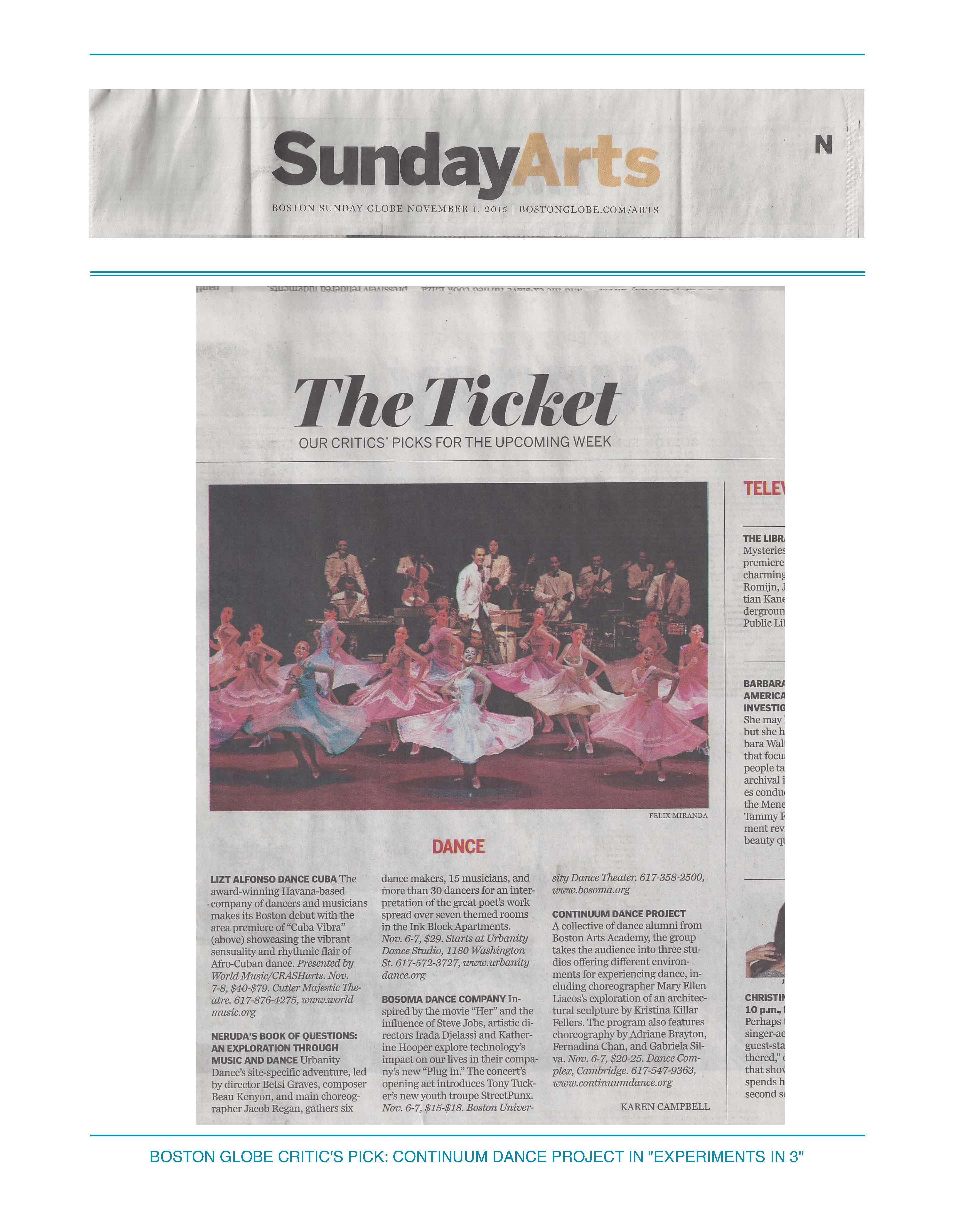 Globe critic pick edited